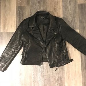Leather Moto Jacket